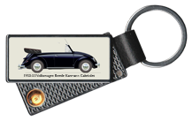 VW Beetle Karmann Cabriolet 1953-55 Keyring Lighter